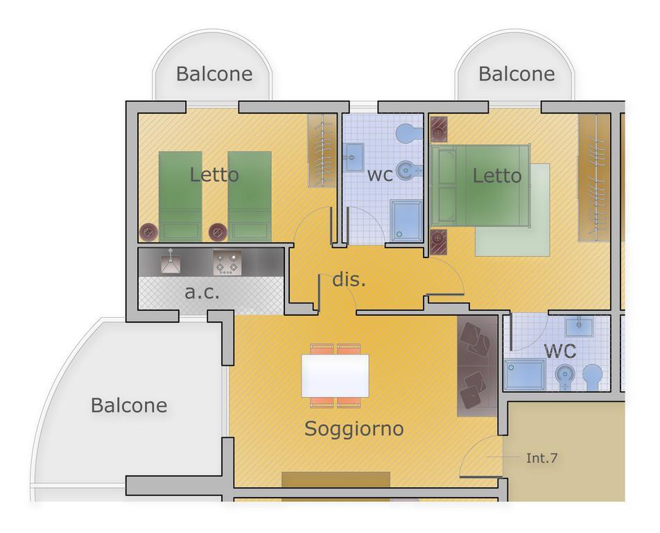 Il Ventaglio Apartment มาร์ตินซิกูโร ภายนอก รูปภาพ